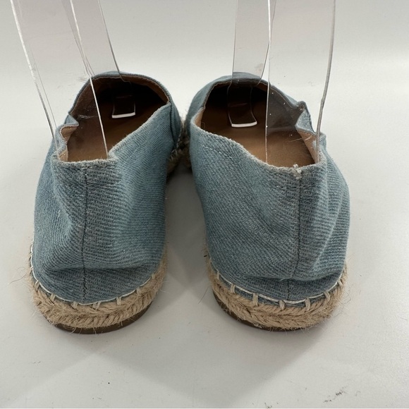 Espirit womens Wyoming flats size 6.5 blue denim pointy toe Espadrilles loafers - Picture 4 of 12